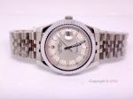 Copy Rolex Datejust Silver Face Jubilee Band Women Watches
